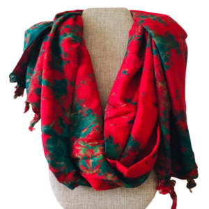 Tie & Dye cotton scarves